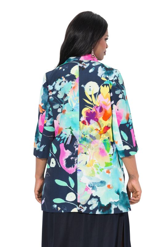 Floral Watercolor Jacket