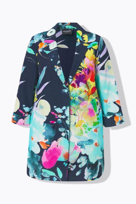 Floral Watercolor Jacket