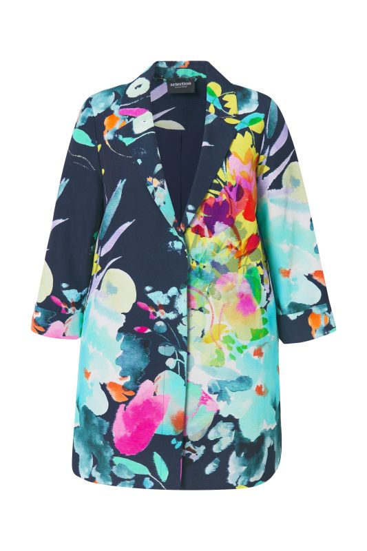 Floral Watercolor Jacket