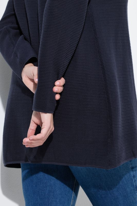 Eco Cotton Long Sleeve Longline Silhouette