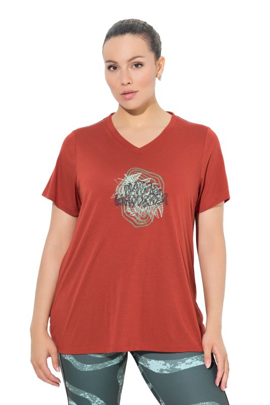 Antibacterial Graphic Lettering Short Sleeve Tee