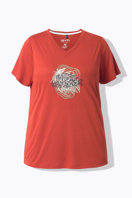 Antibacterial Graphic Lettering Short Sleeve Tee