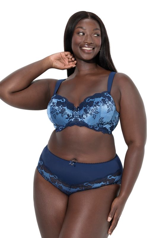 Shimmering Lace Underwire Bra