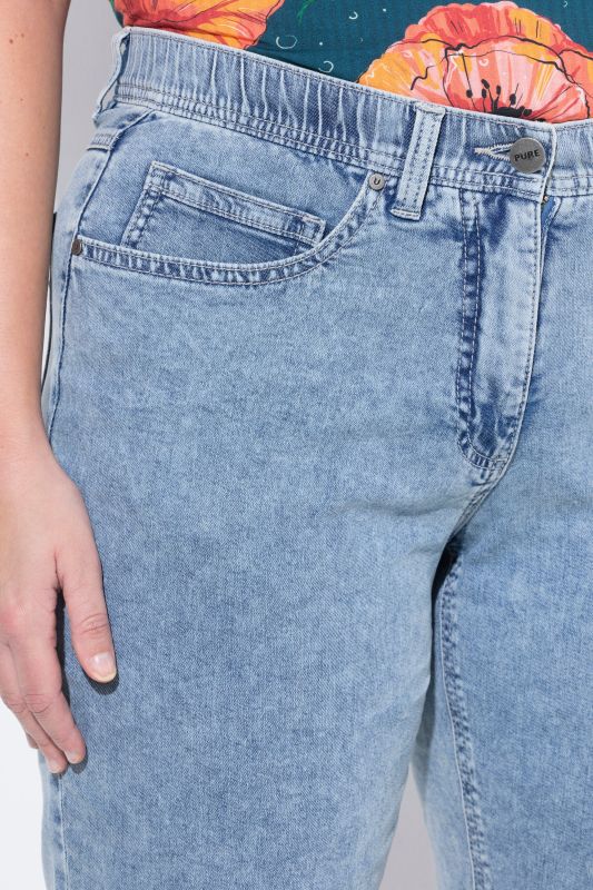 Eco Cotton Straight Leg Broderie Anglaise Jeans