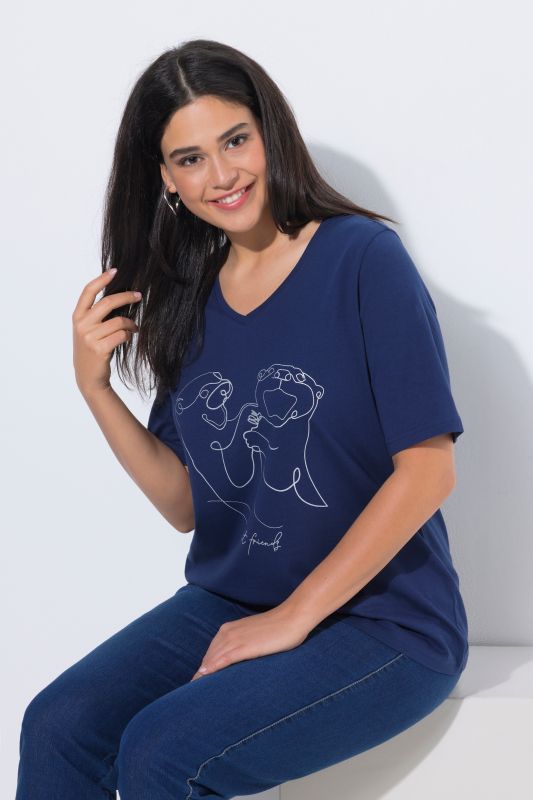 Тениска с животински принт