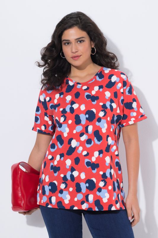 Тениска с цветни точки