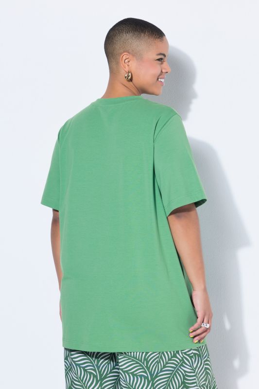 Round Neck Long Tee