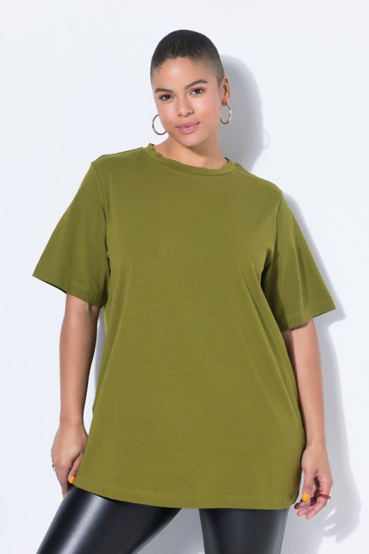 Round Neck Long Tee