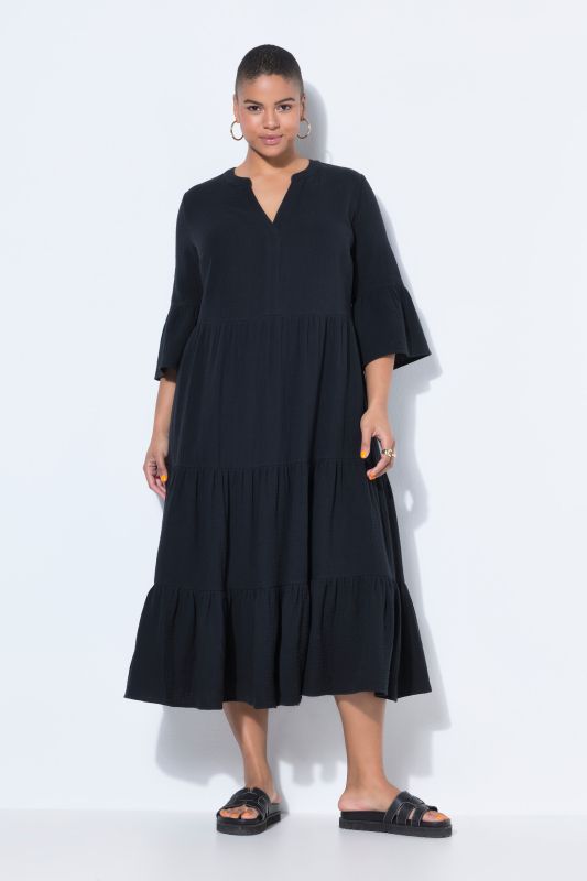 Рокля от муселин с А - линия