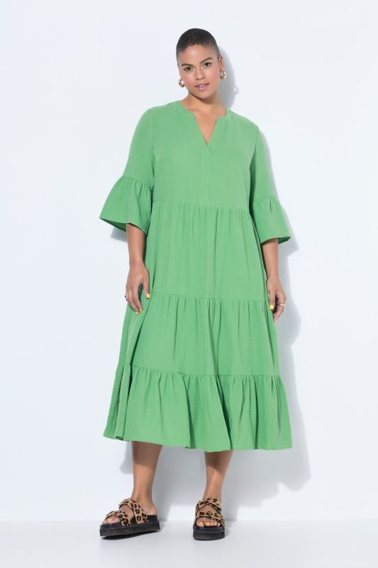 Рокля от муселин с А - линия