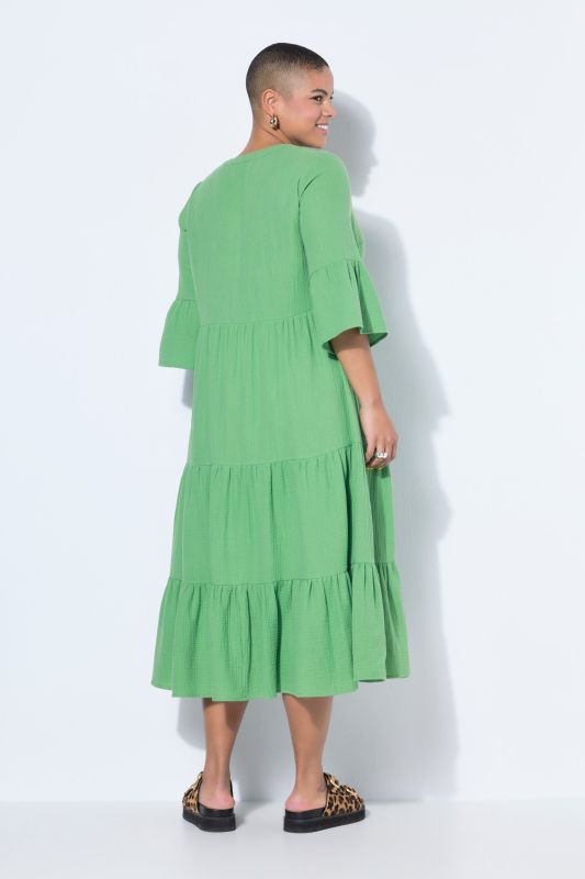 Рокля от муселин с А - линия