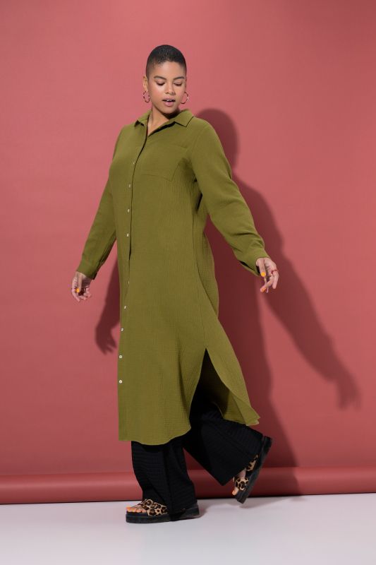 Рокля от муселин с копчета