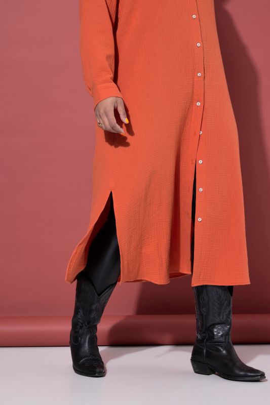 Рокля от муселин с копчета