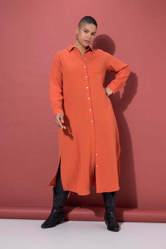 Рокля от муселин с копчета