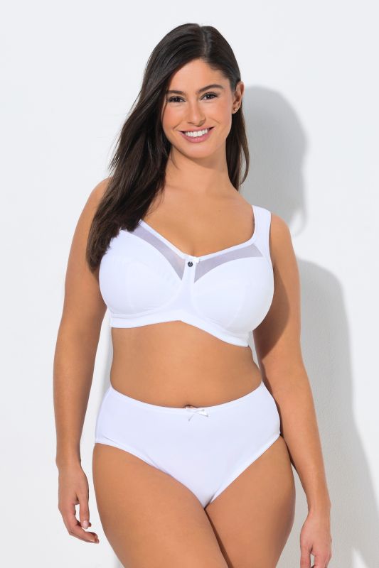 Сутиен с мрежест акцент