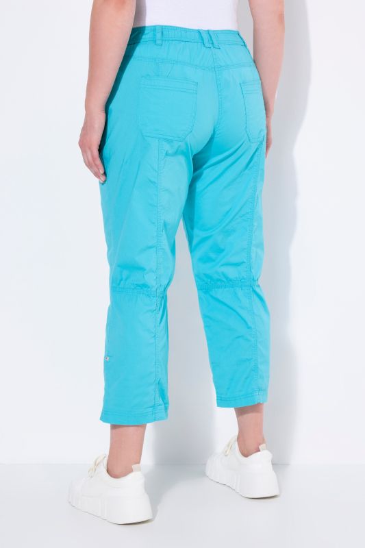Roll-Tab Hem Stretch Cargo Pants
