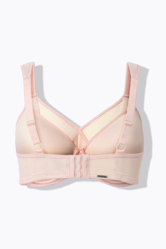 Underwire bra, soft cup, mesh insert, cup C - E