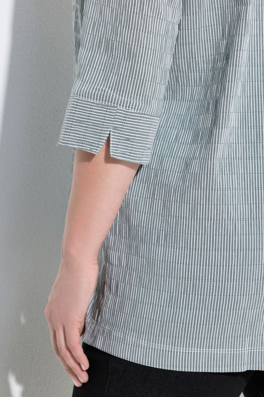 Риза за отгоре с релефни райета