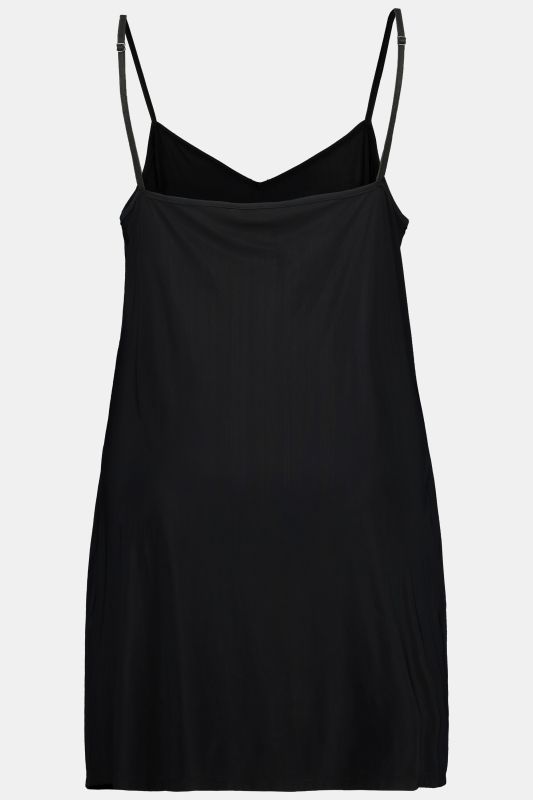 Spaghetti Strap Stretch Knit Slip