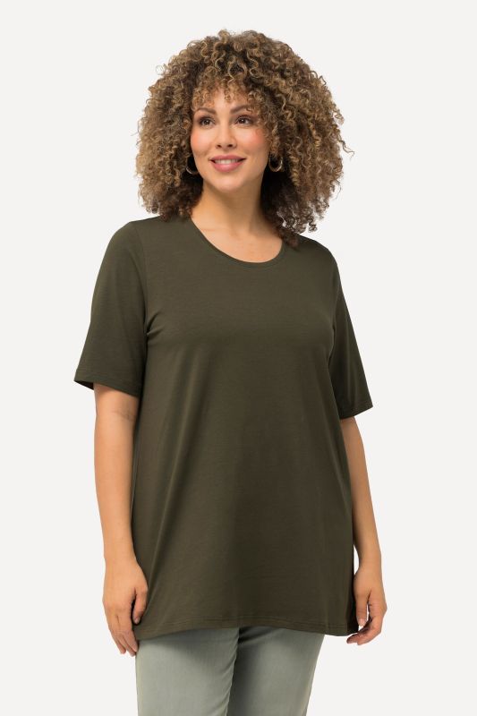Essential Round Neck Stretch Tee