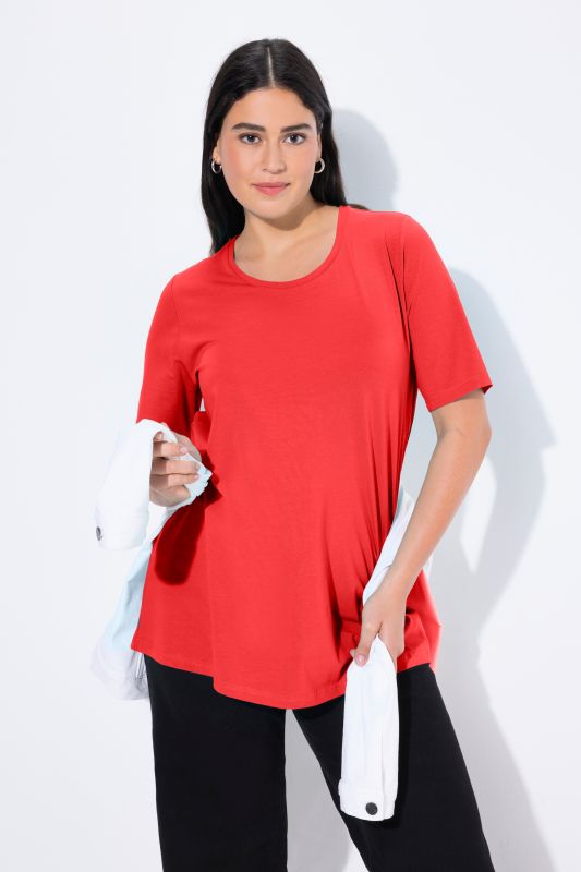 Essential Round Neck Stretch Tee