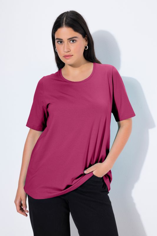 Essential Round Neck Stretch Tee