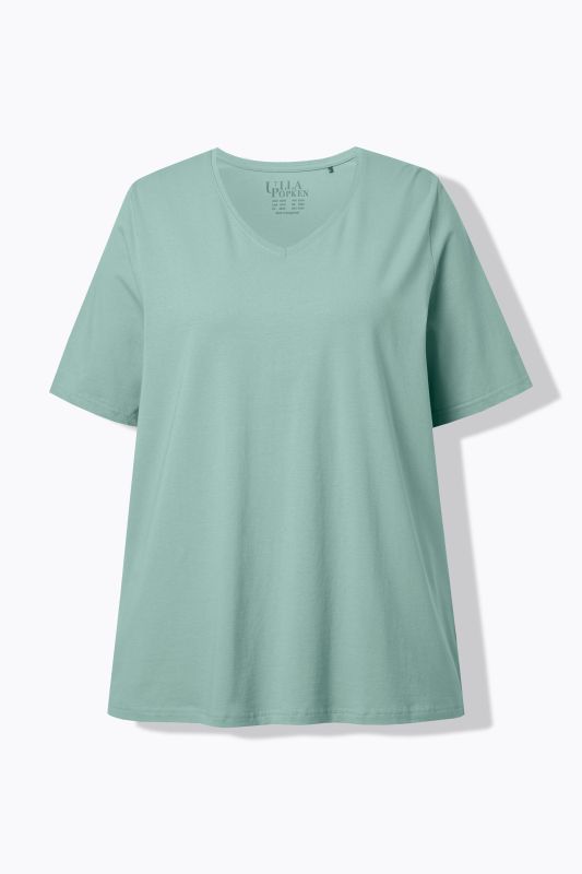 Essential V-Neck Stretch Tee
