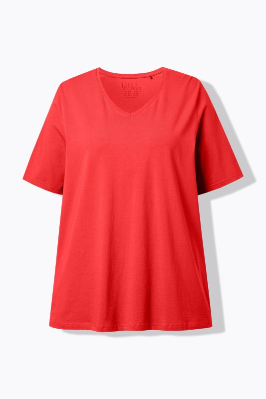 Essential V-Neck Stretch Tee