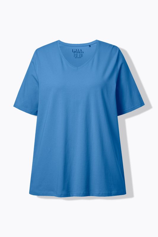 Essential V-Neck Stretch Tee