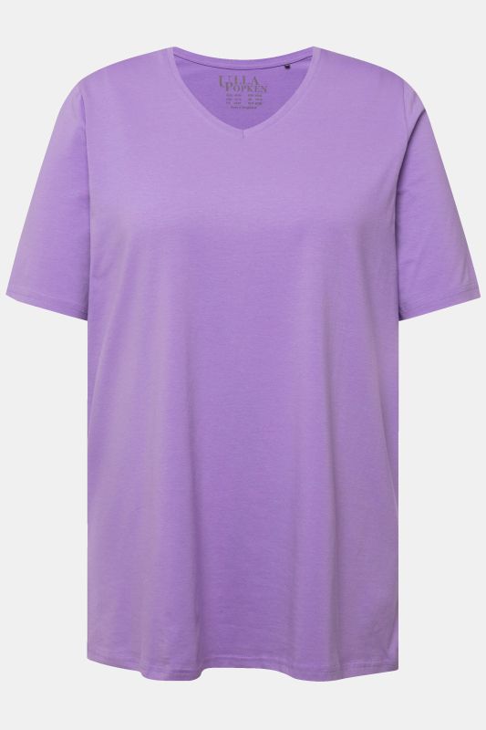 Essential V-Neck Stretch Tee