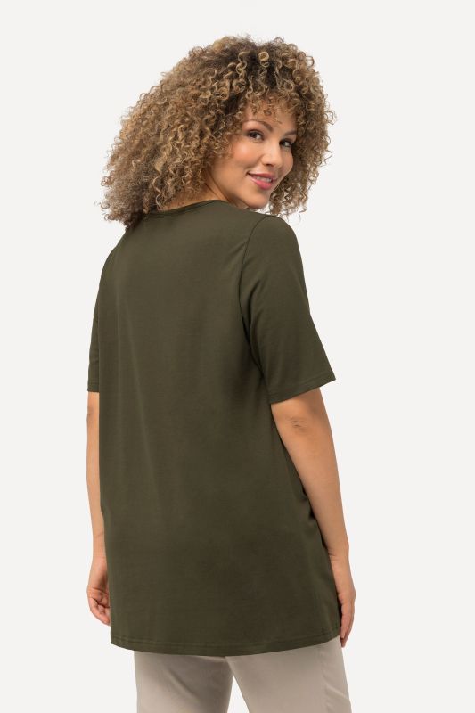 Essential Square Neck Stretch Tee