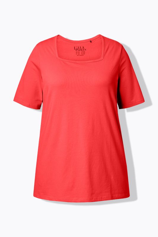 Essential Square Neck Stretch Tee