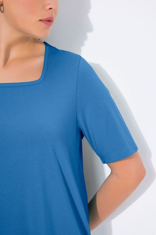 Essential Square Neck Stretch Tee