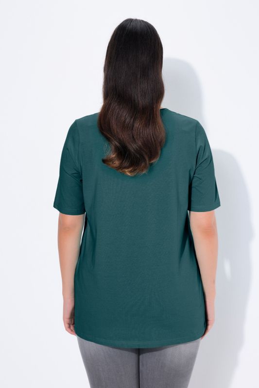 Essential Square Neck Stretch Tee