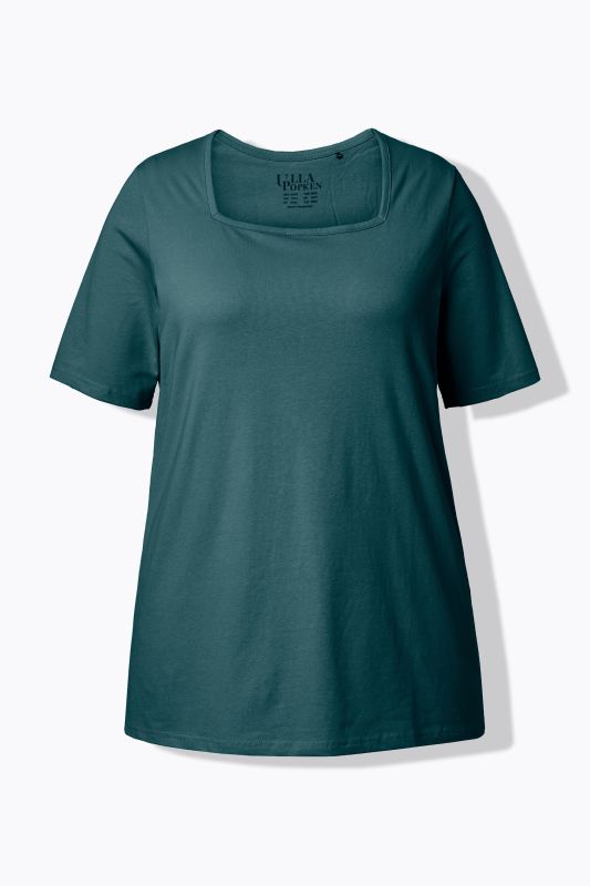 Essential Square Neck Stretch Tee
