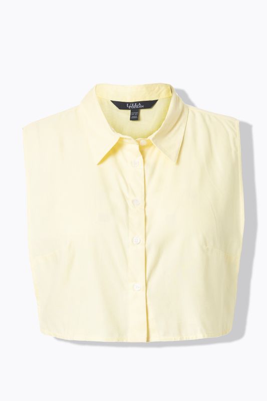 Яка на риза едноцветна