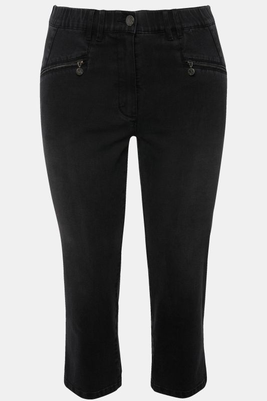 Cropped Stretch-Blend MONY Jeans