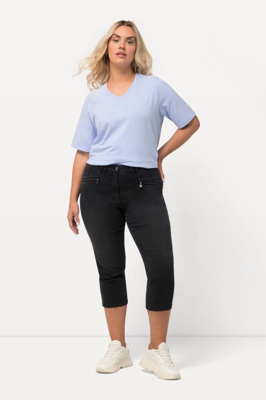 Cropped Stretch-Blend MONY Jeans