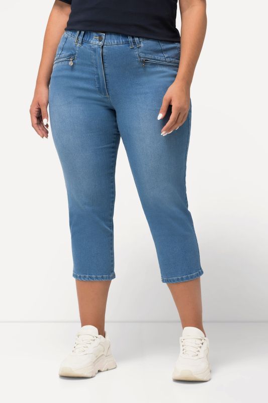 Cropped Stretch-Blend MONY Jeans