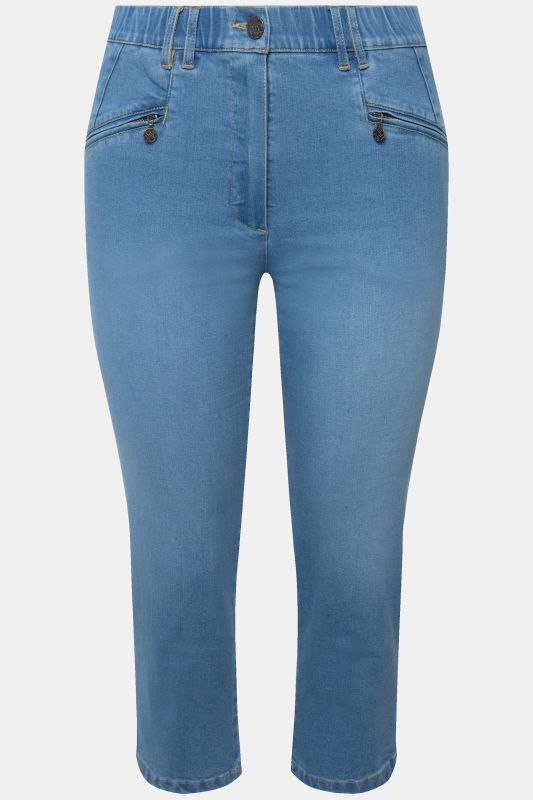 Cropped Stretch-Blend MONY Jeans