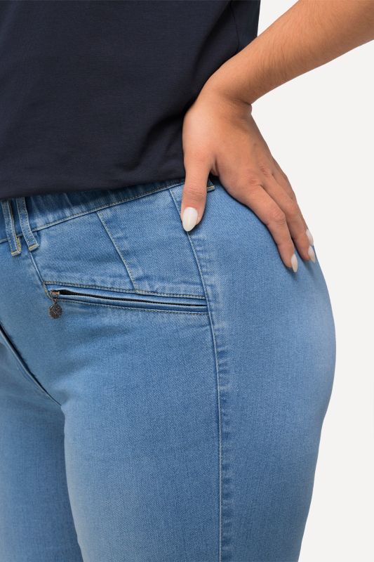 Cropped Stretch-Blend MONY Jeans