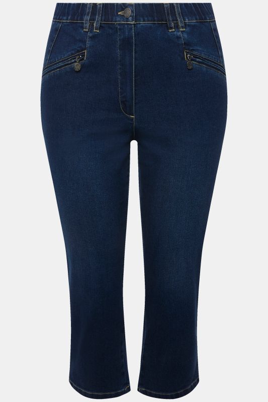 Cropped Stretch-Blend MONY Jeans