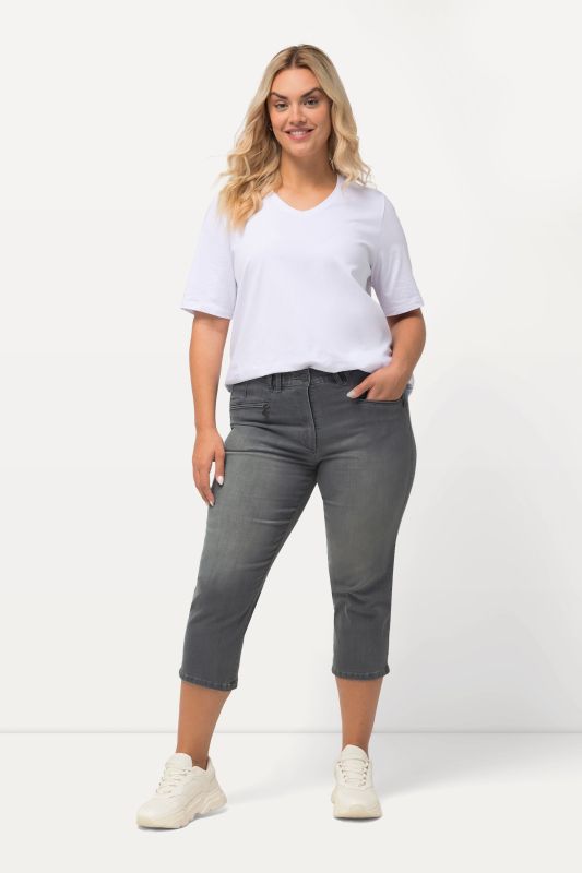 Cropped Stretch-Blend MONY Jeans
