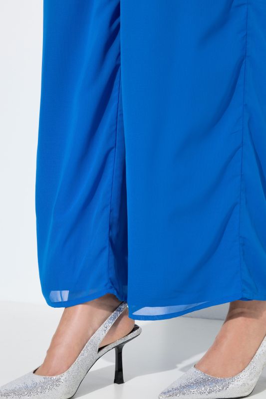 Панталон шифонен с широки крачоли