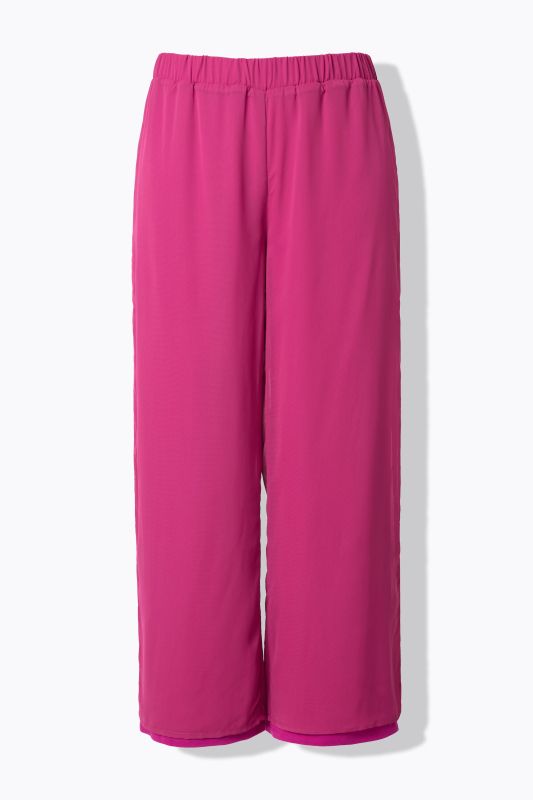 Панталон шифонен с широки крачоли