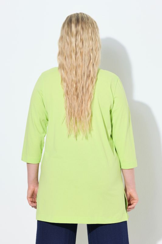 Stretch A-line Knit Top