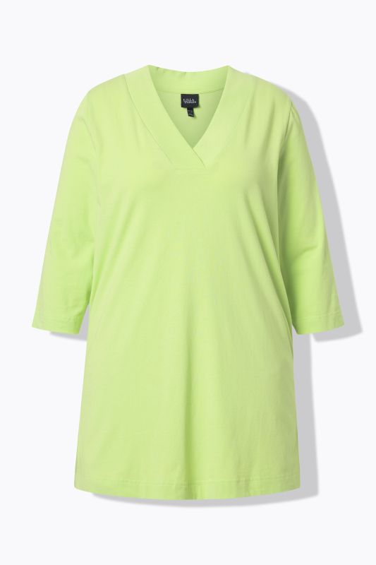 Stretch A-line Knit Top