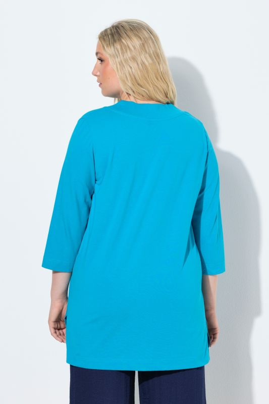 Stretch A-line Knit Top