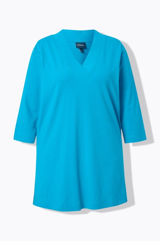 Stretch A-line Knit Top