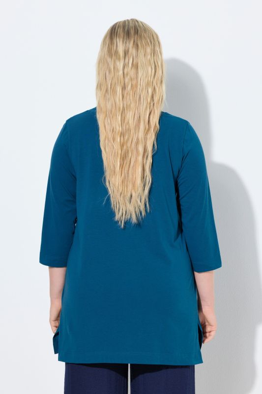 Stretch A-line Knit Top